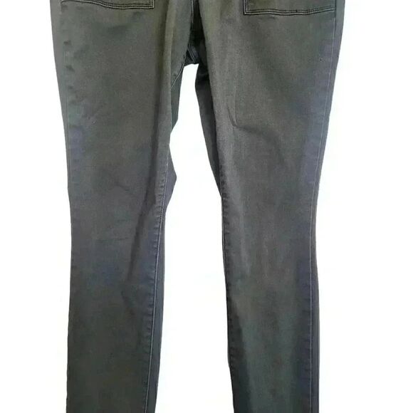 Universal Thread Women's Charcoal Gray Cotton/Poly/Spandex High Rise Skinny Jean - Picture 4 of 13